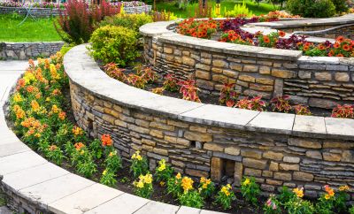 Landscape Wall Construction in Pasco County, FL