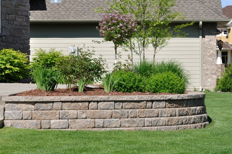 Products For Retaining Wall Installations in use