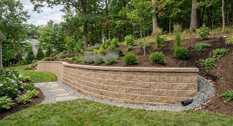 Retaining Wall Installation in Sanford, FL