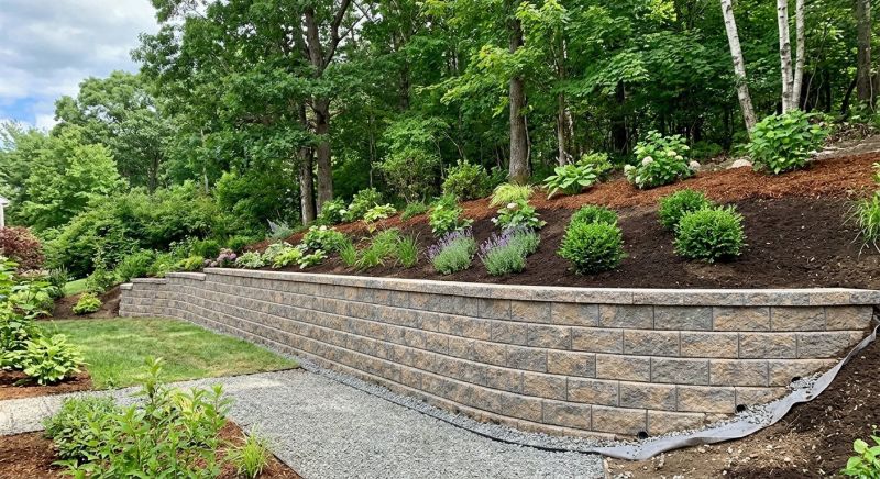 Retention Wall Installation in Marin County, CA