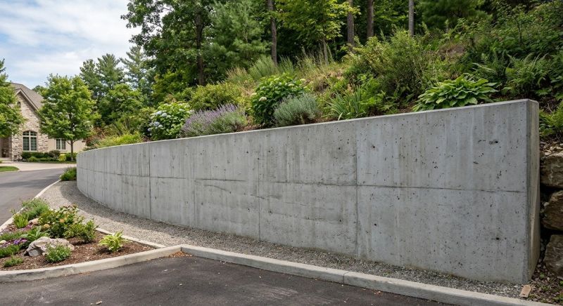 Retention Wall Installation in Orlando, FL